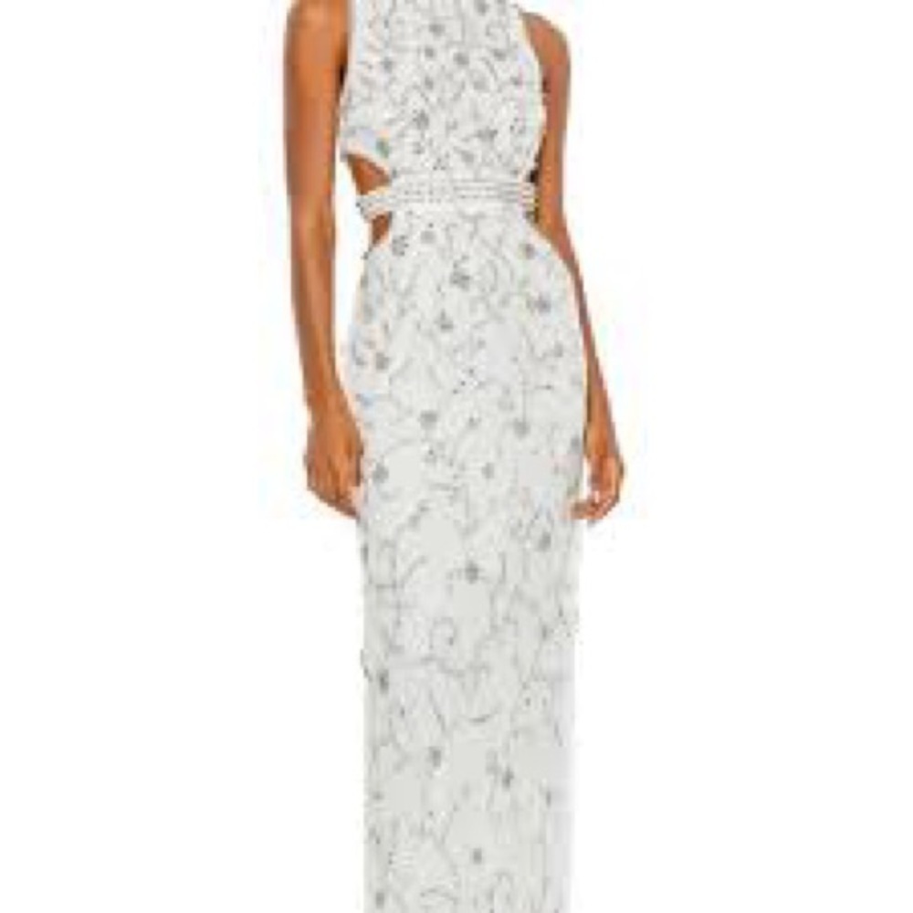 ✔️#33/38/46❤️ Mac Duggal 10873 - High Neck Sleeveless Prom Dress
$588.00 USD